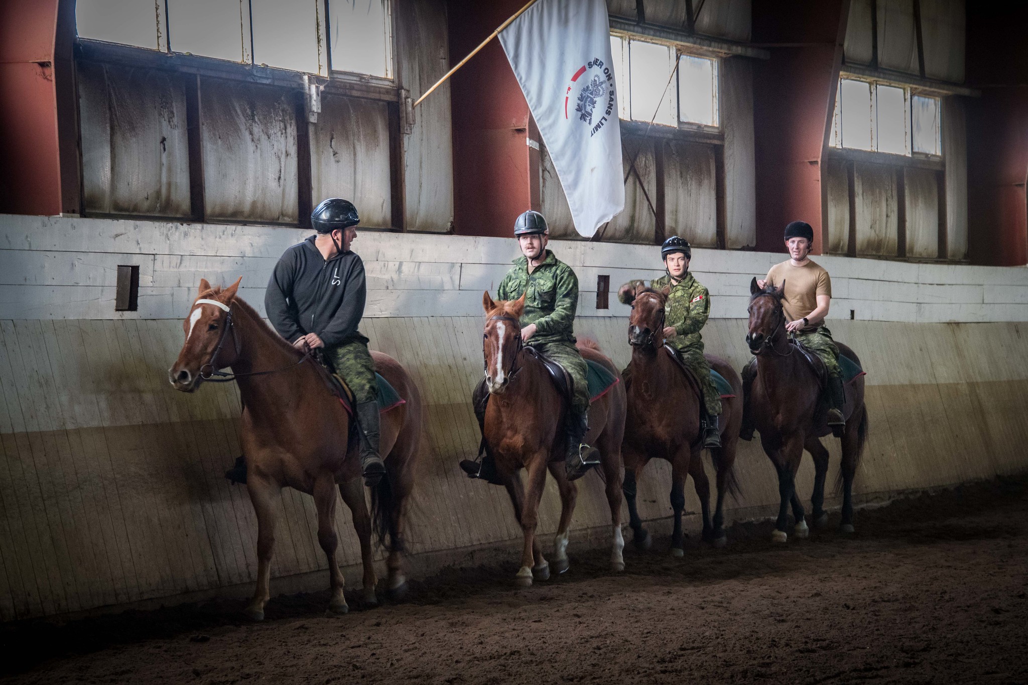 Horse-Riding Day in Turner Valley, AB Image