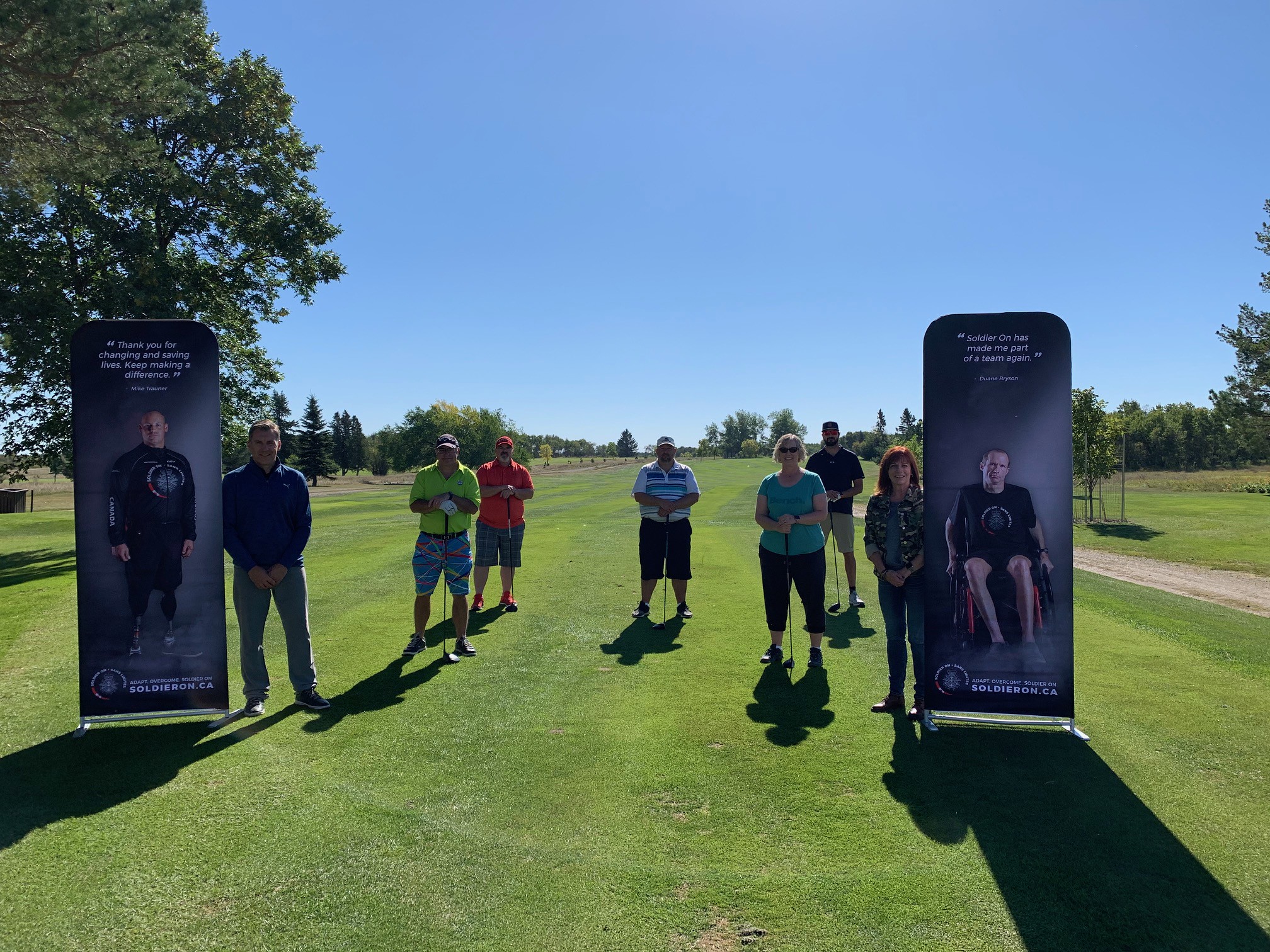 Golf Day in Shilo, MB Image