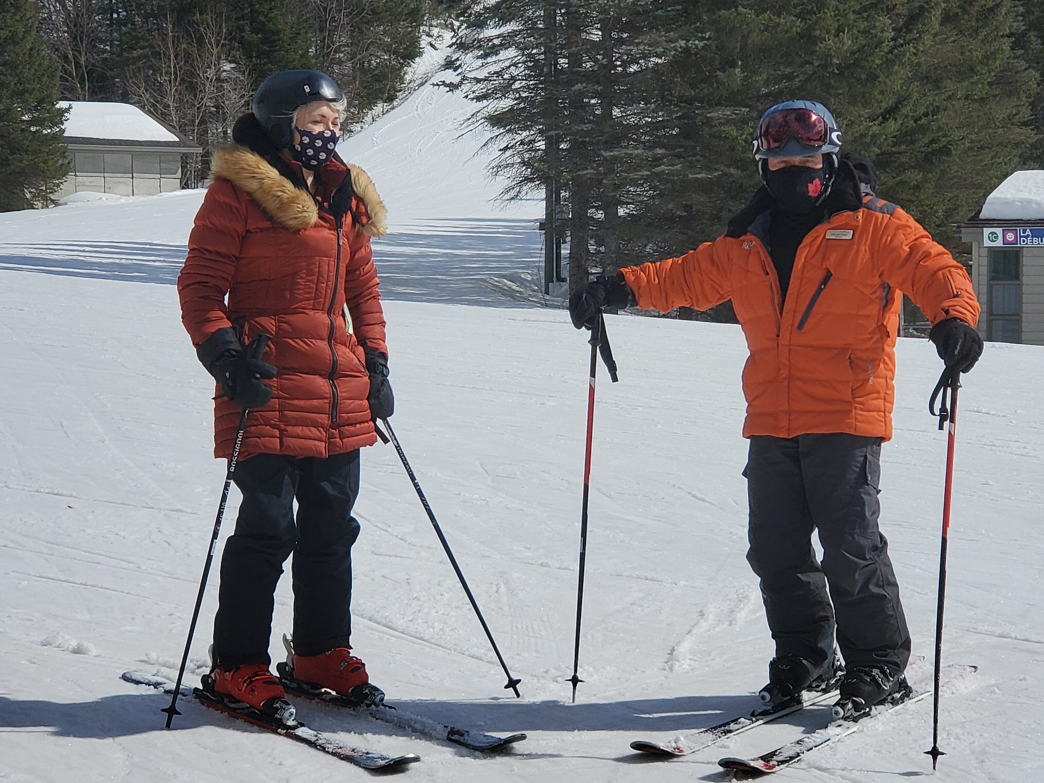 Ski Day in Comox, BC Image