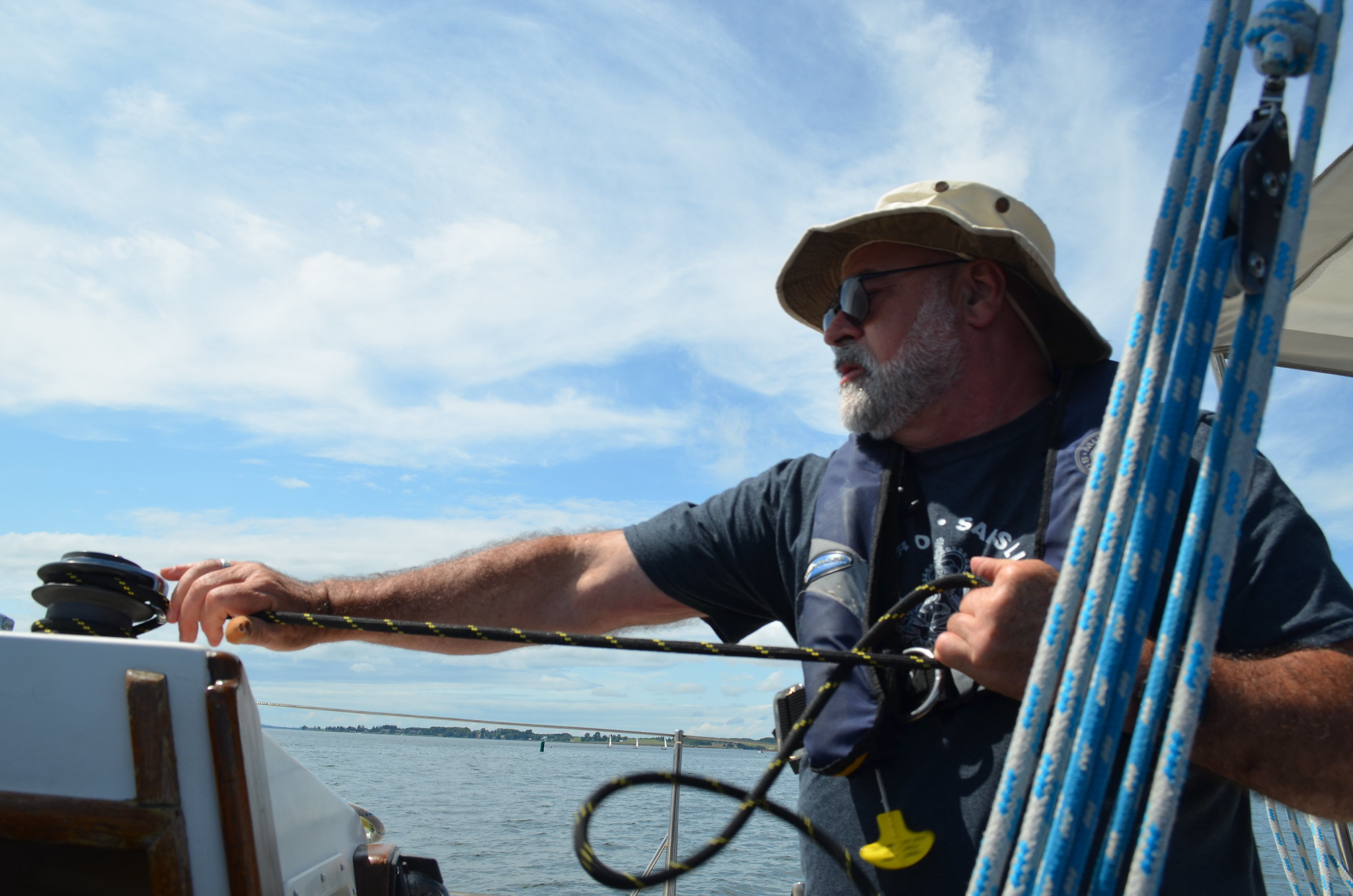 The Sound of Silence: WO Stephen Marinelli participates at a Soldier On Sailing Camp Image