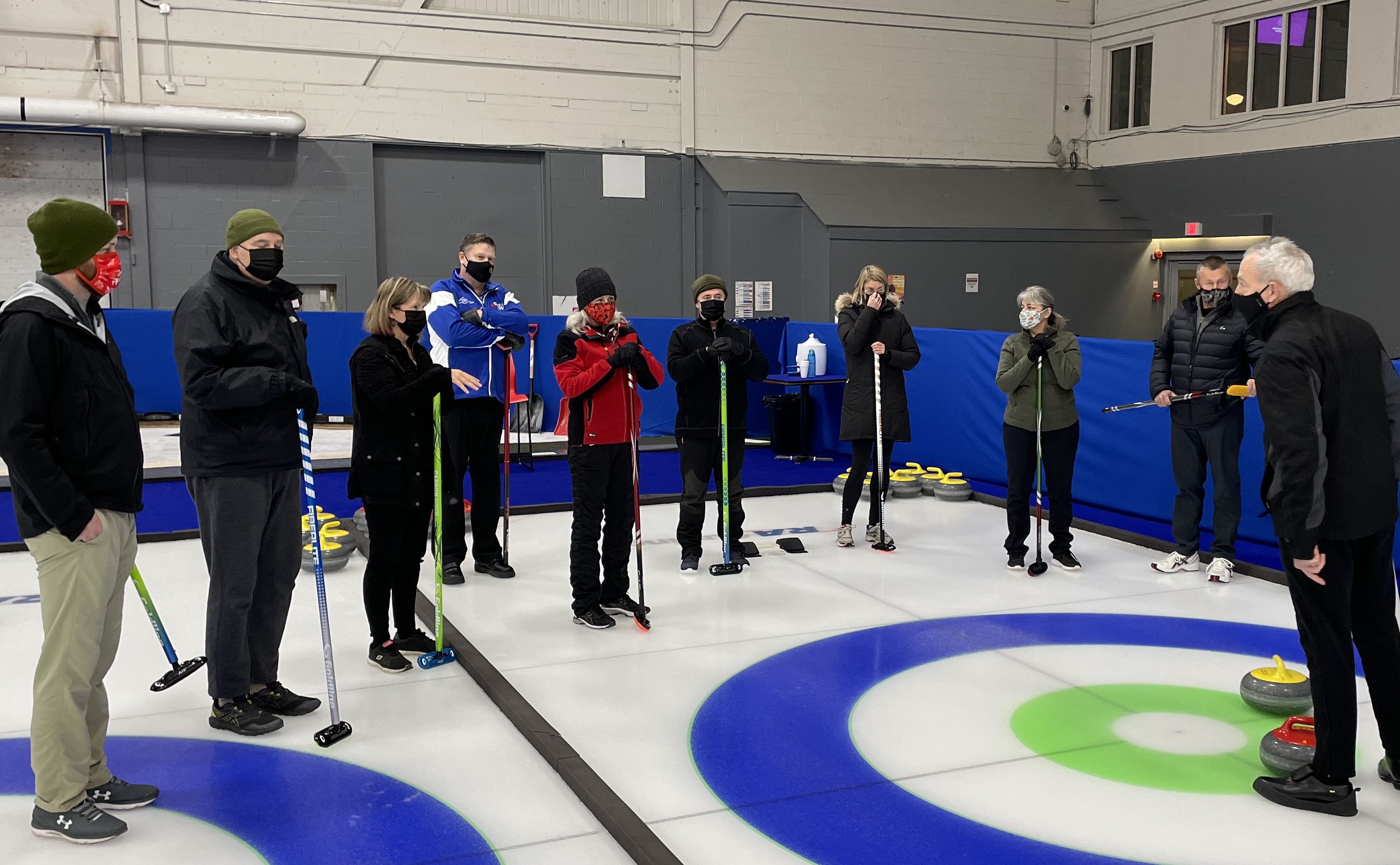 NCR Members Gather at RA Centre to Learn Curling Image