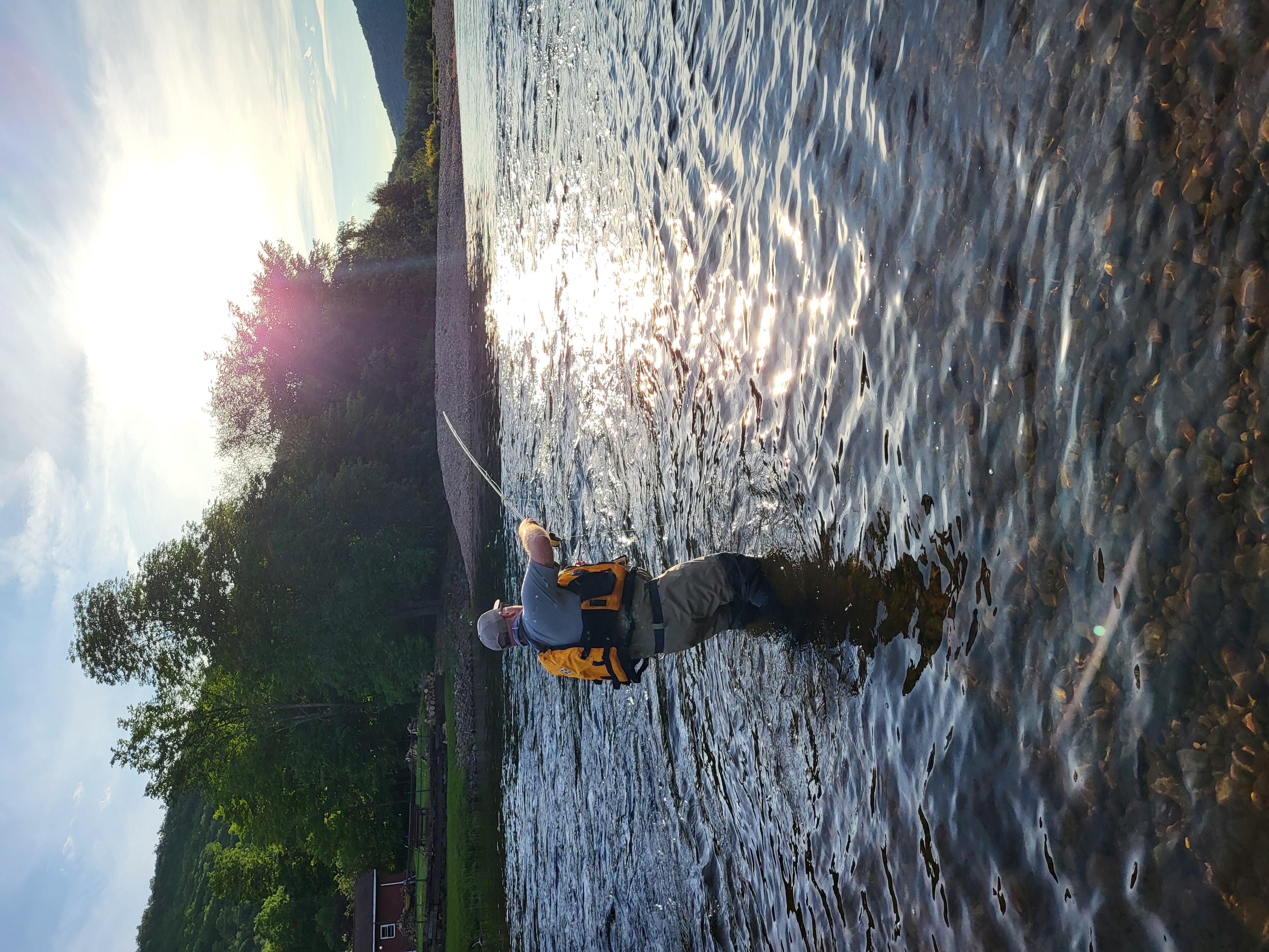 Fly Fishing - Kenauk Nature Image